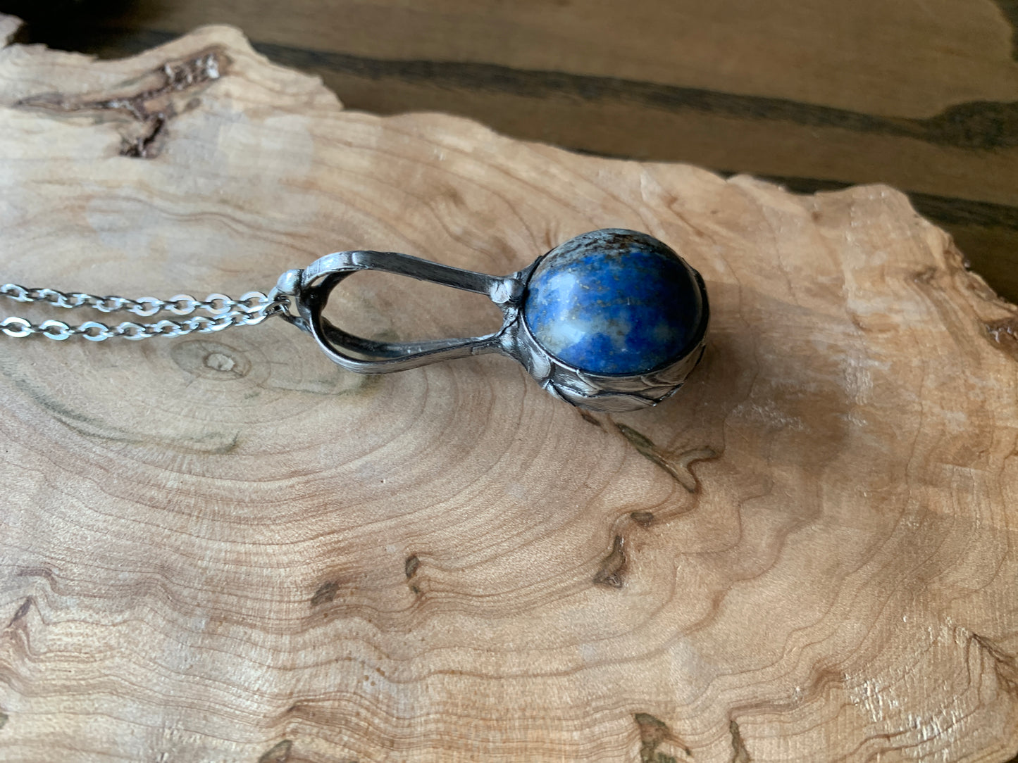 beau - Sodalite sphere pendant