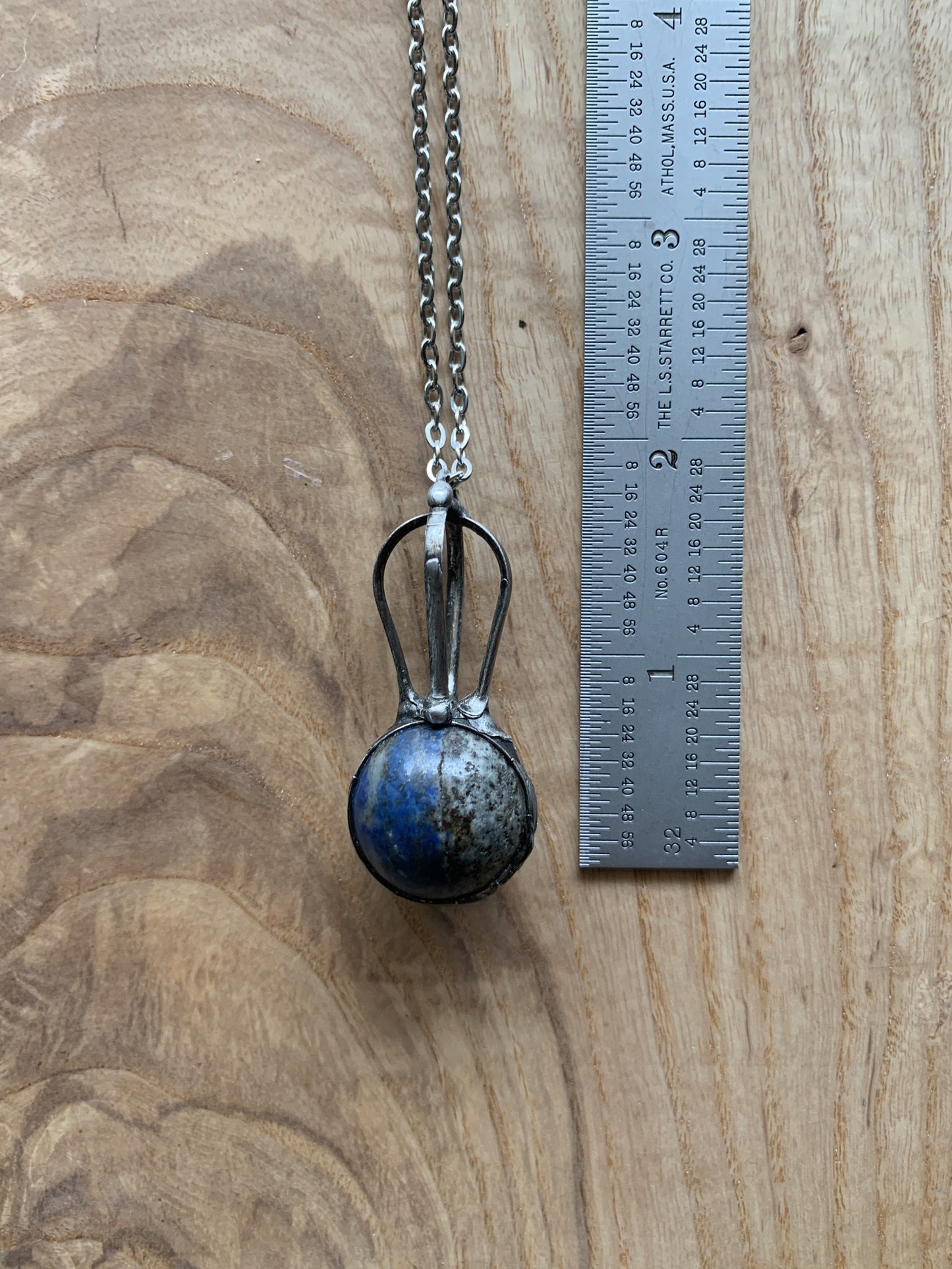 beau - Sodalite sphere pendant