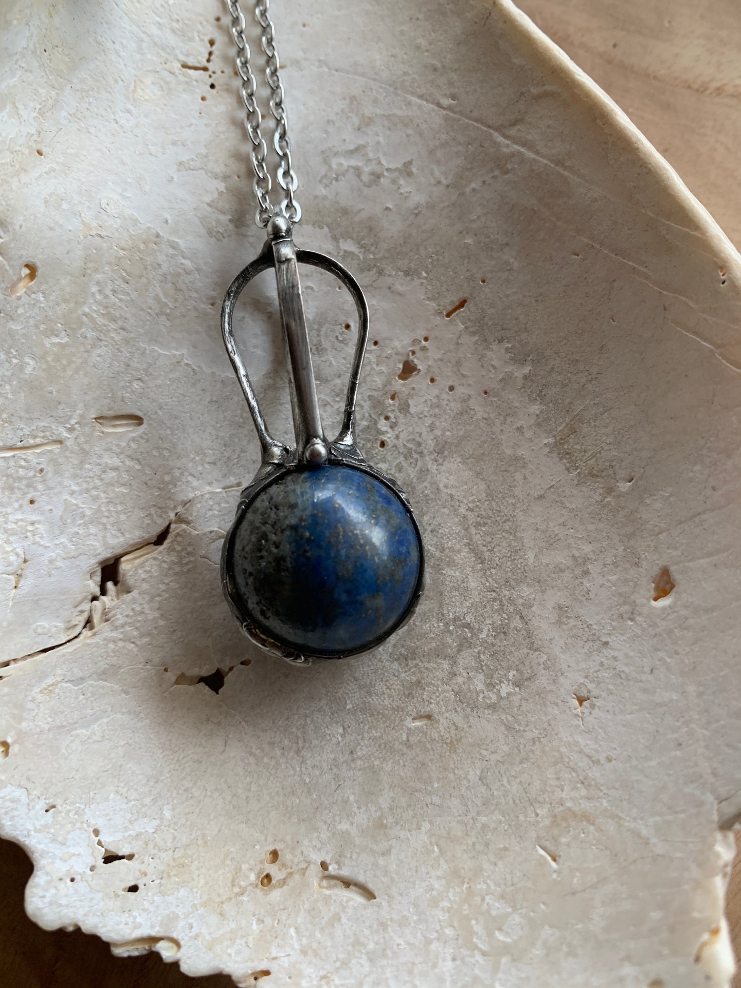 beau - Sodalite sphere pendant