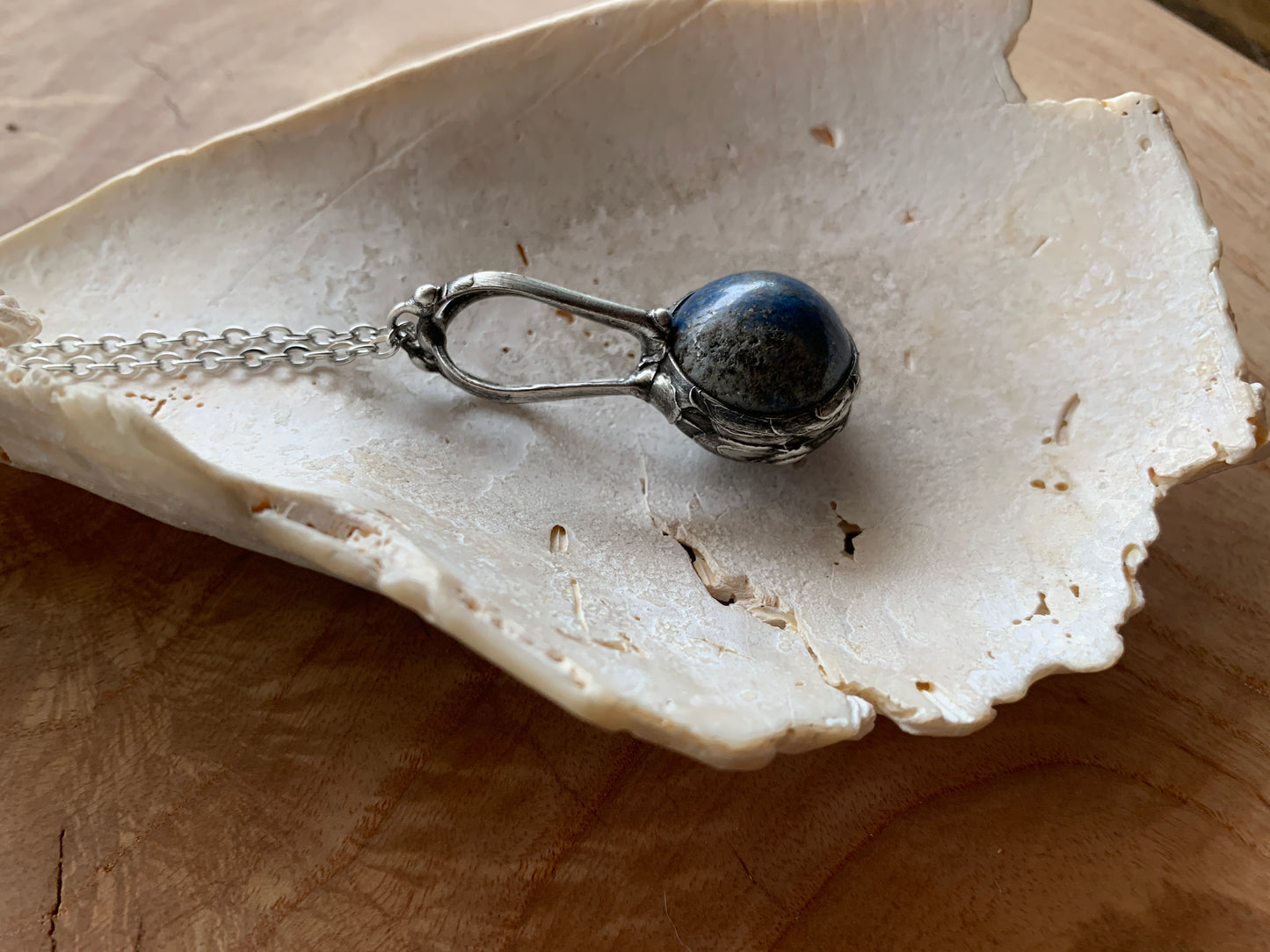 beau - Sodalite sphere pendant