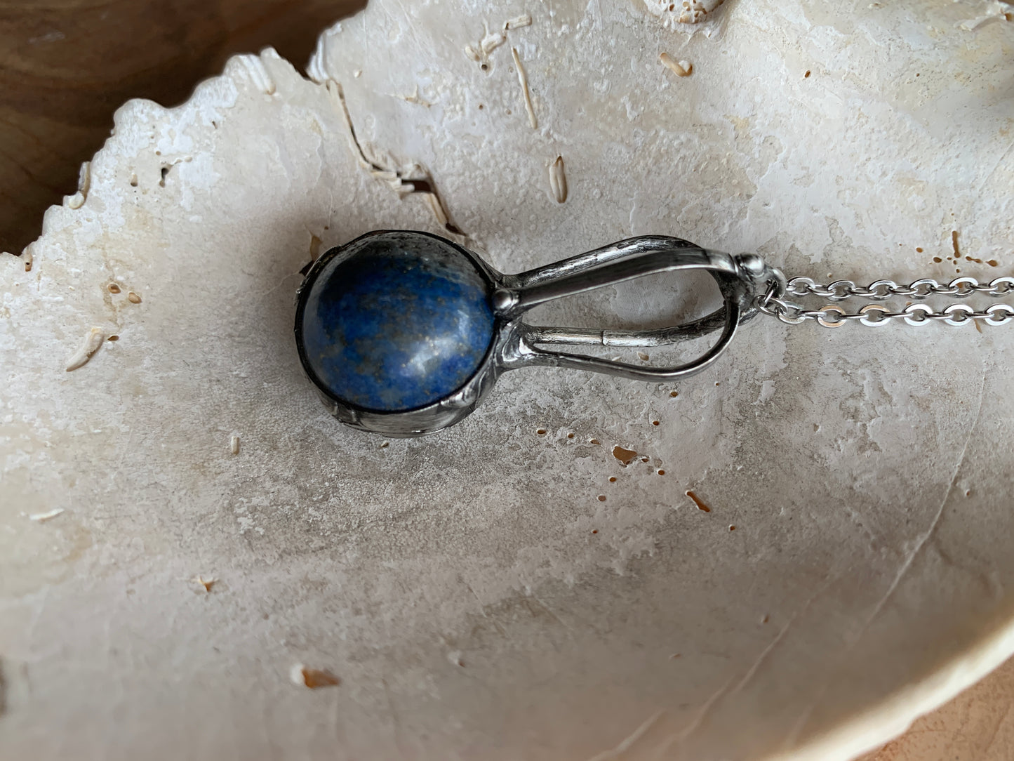 beau - Sodalite sphere pendant