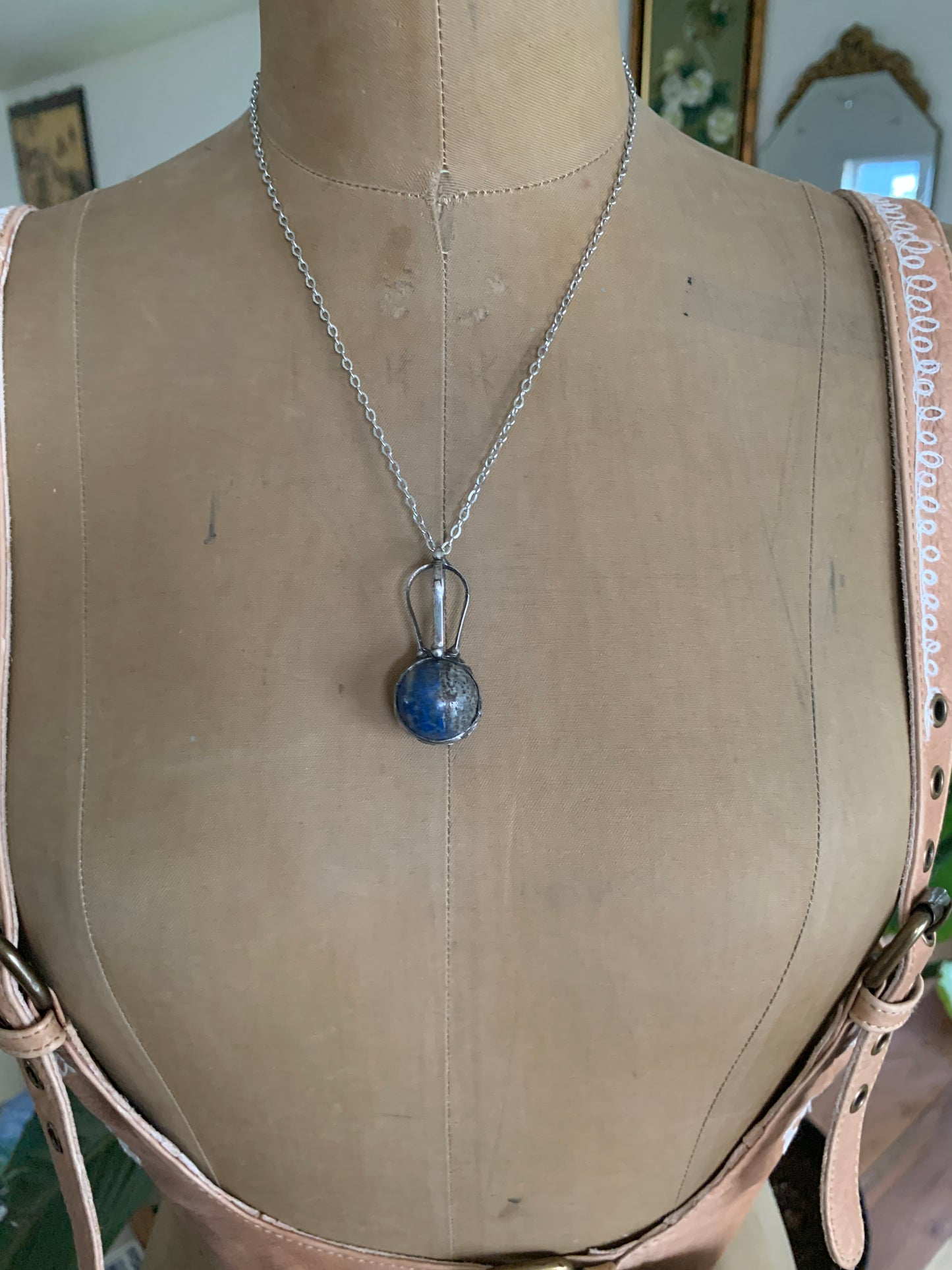 beau - Sodalite sphere pendant