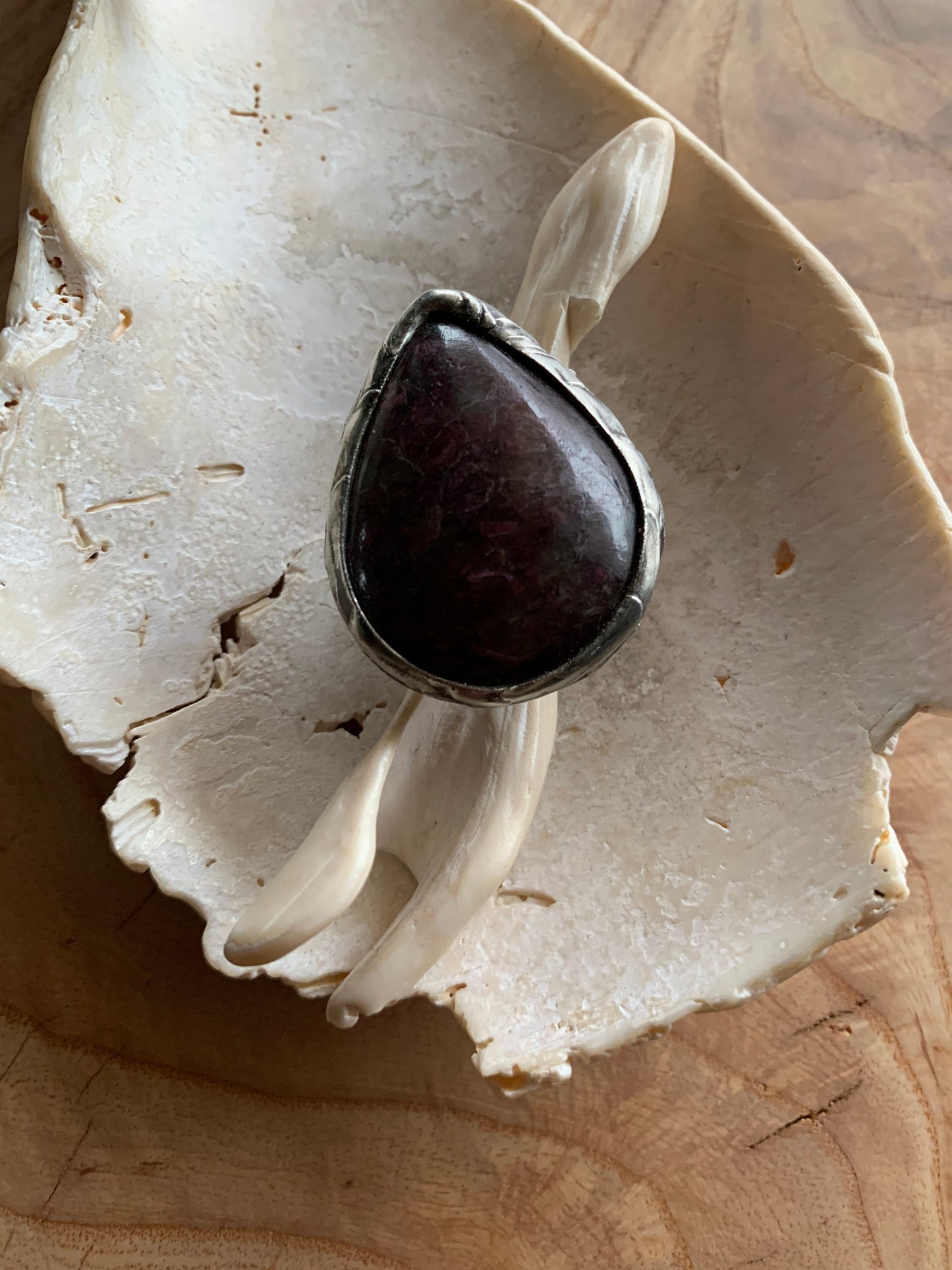 cherry bomb - Rubellite Tourmaline statement ring